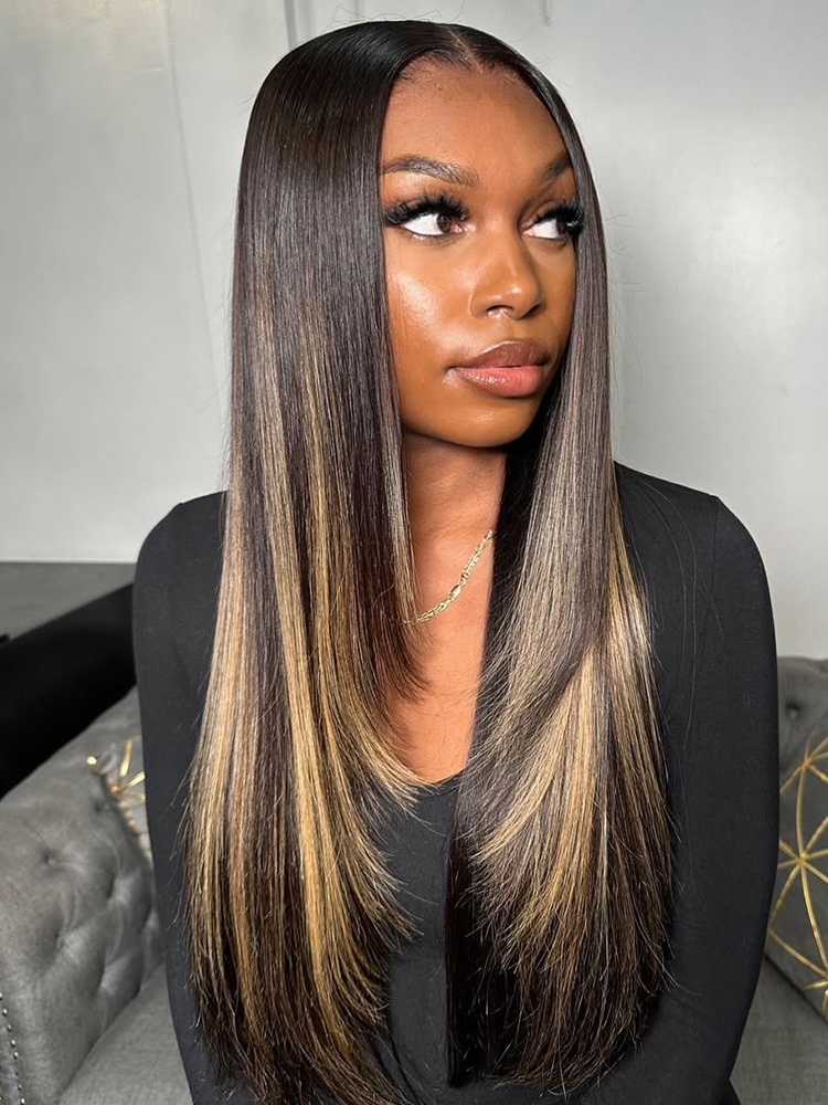 Highlight Straight Wigs