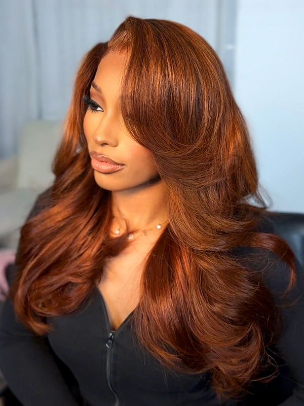 pretty curls and soft layers