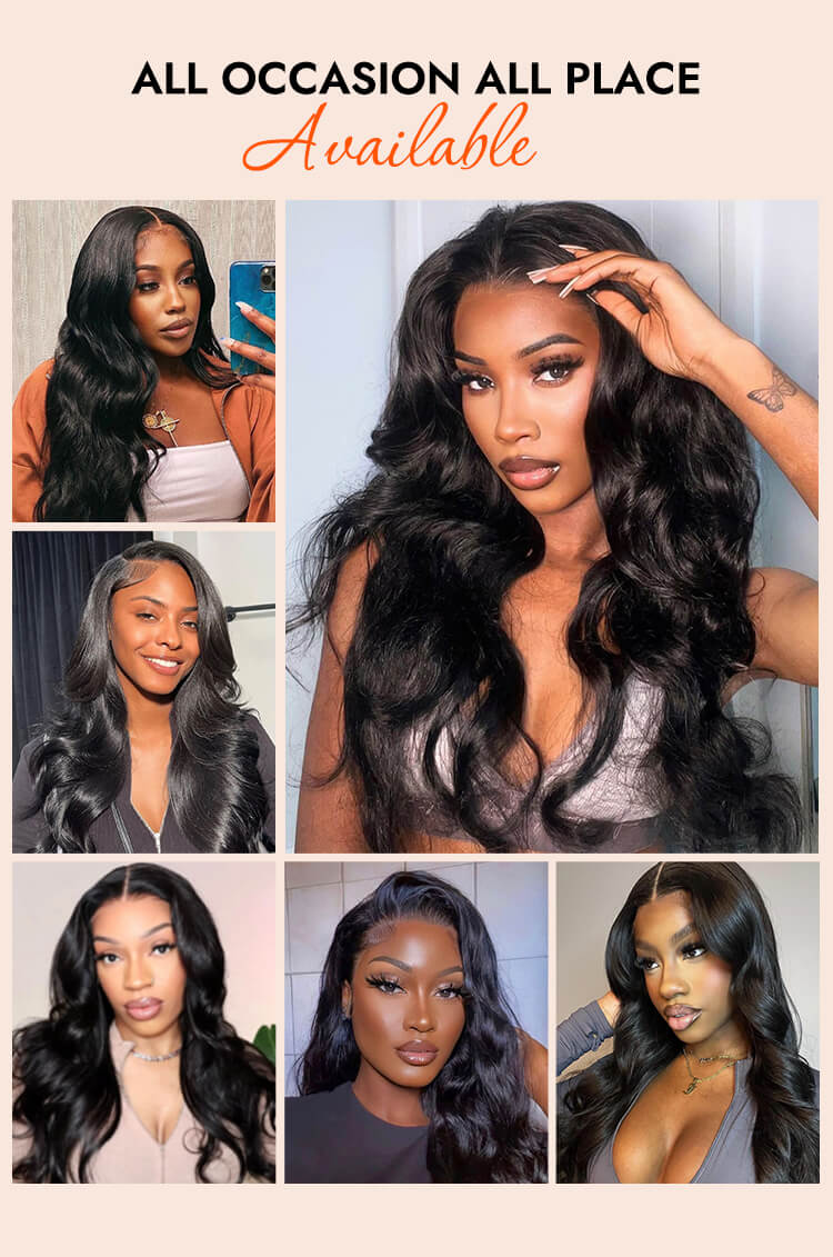 13*6 loose body wave wig