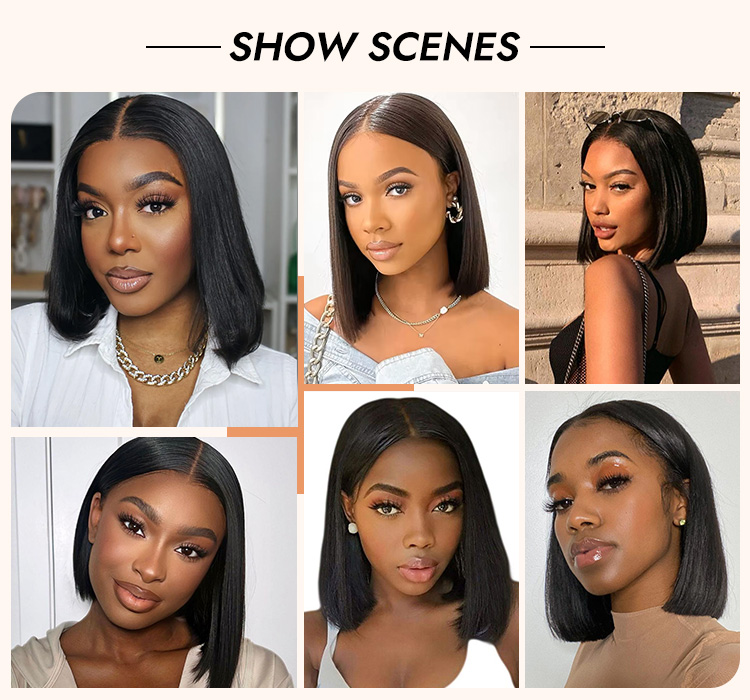 short bob beauty show