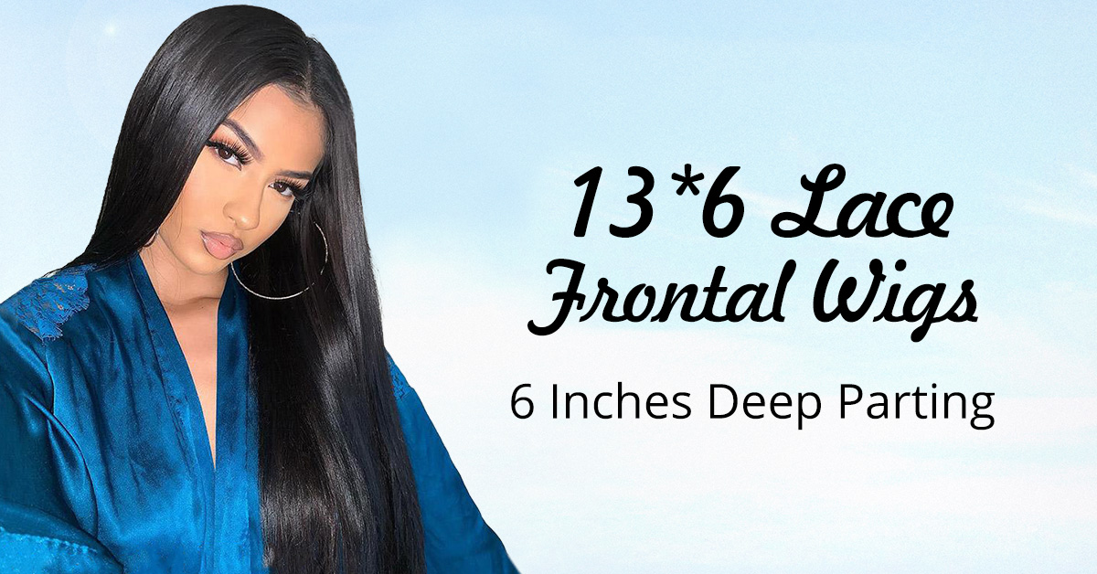 6 inch part lace front wigs