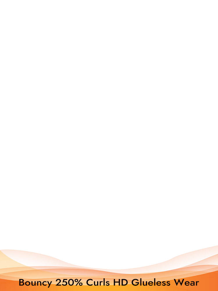 Bouncy 250% Curls HD Glueless Wear