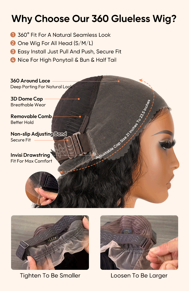 360 lace frontal wig