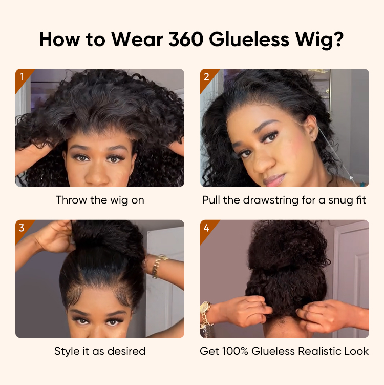 how to install a 360 lace wig