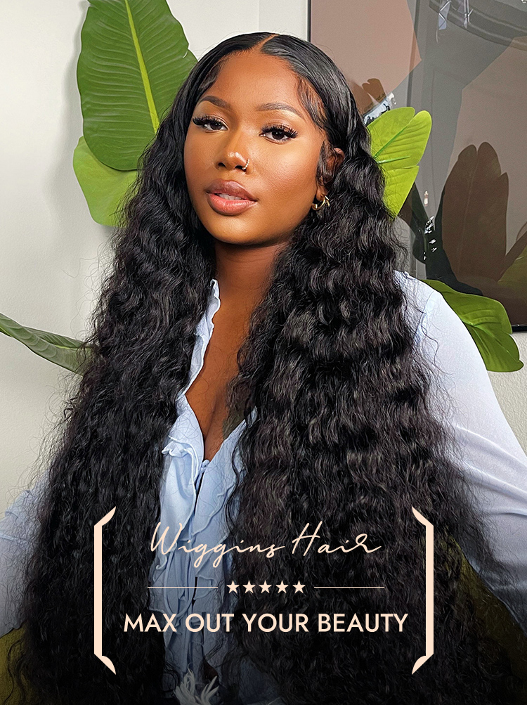 loose deep wave wig