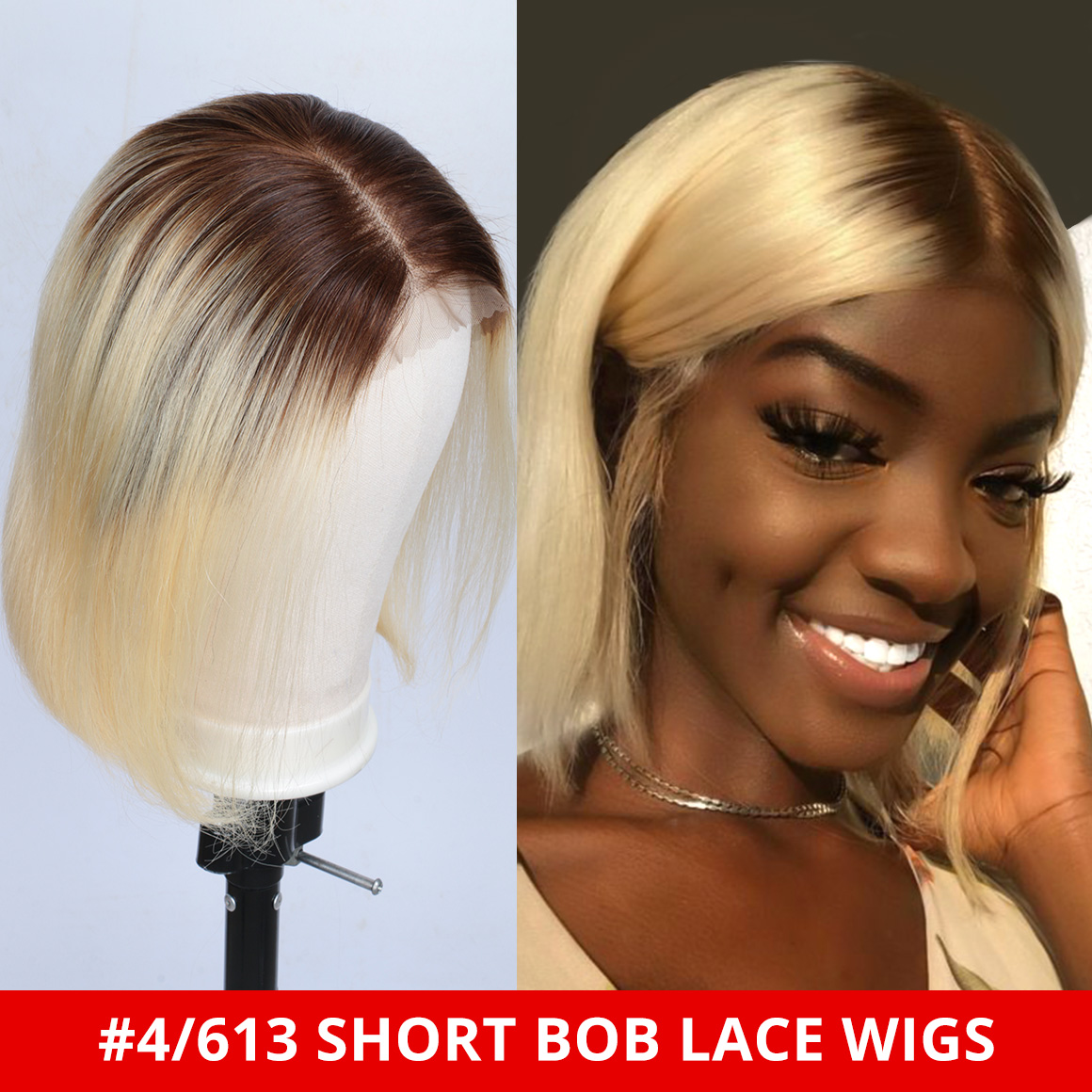 short bob lace wig