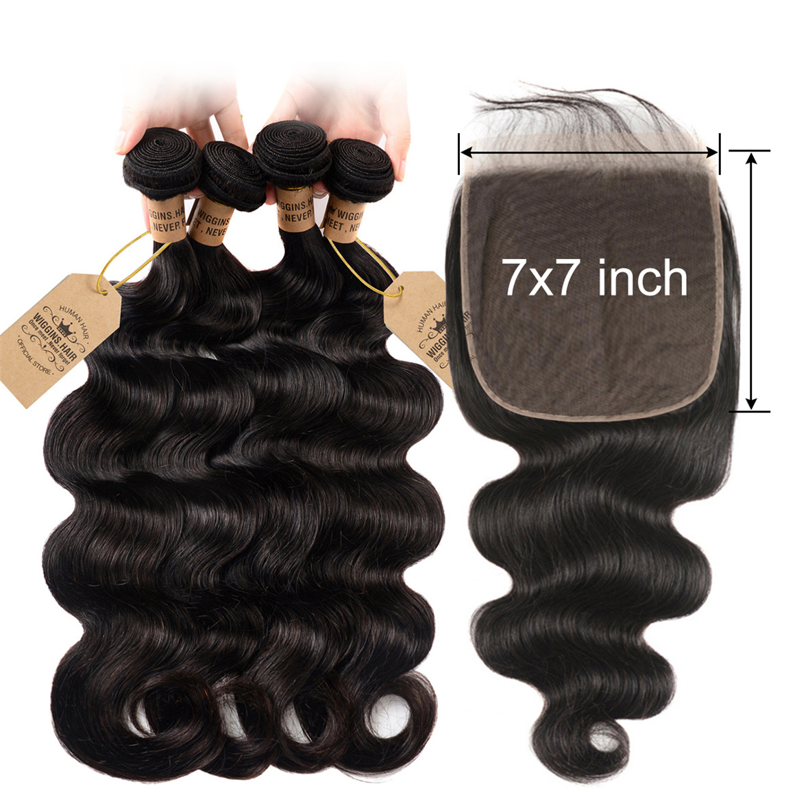 7*7 Lace Closure