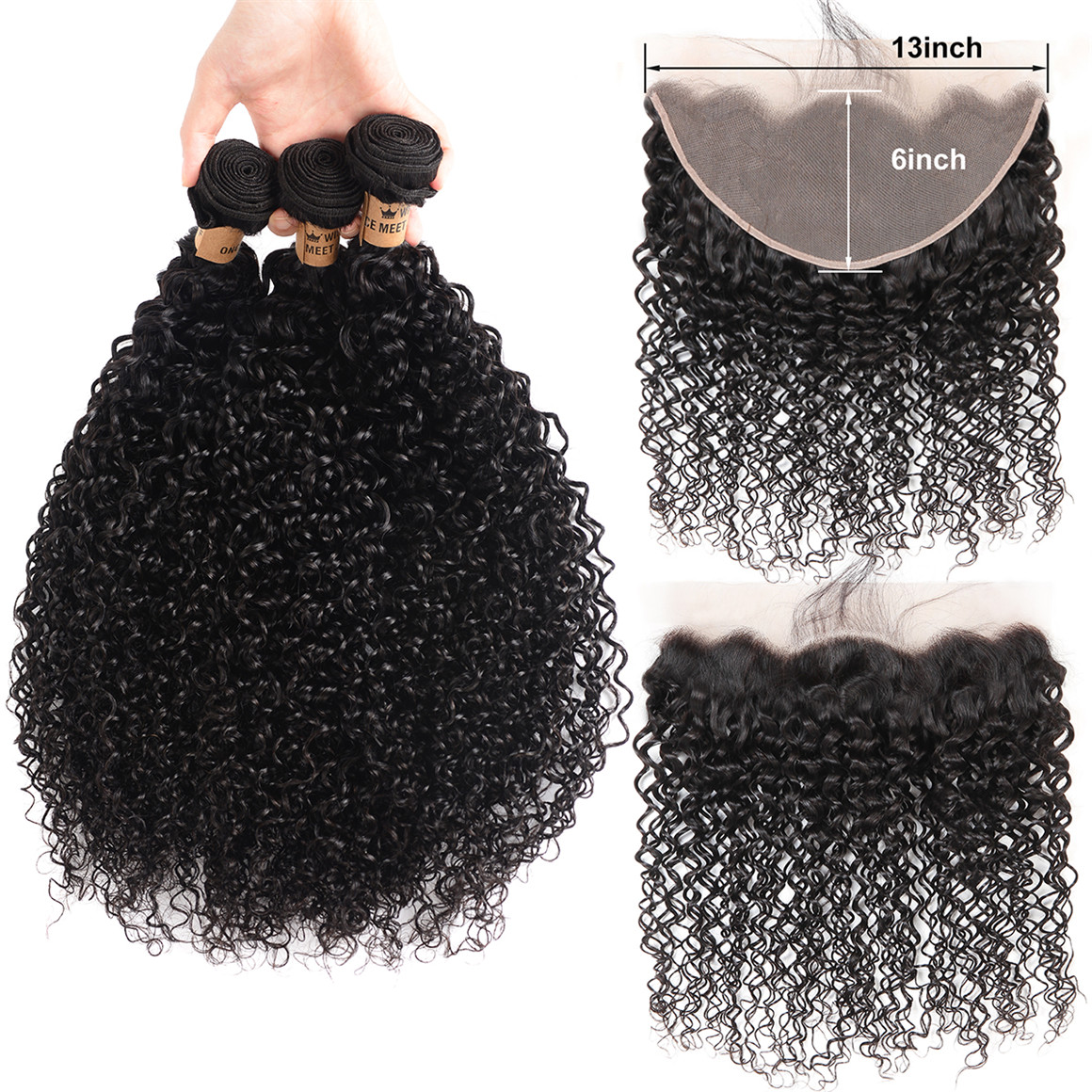 Curly Lace Frontal