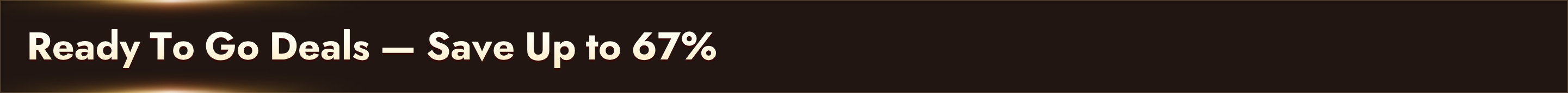 Early Black Friday Sale