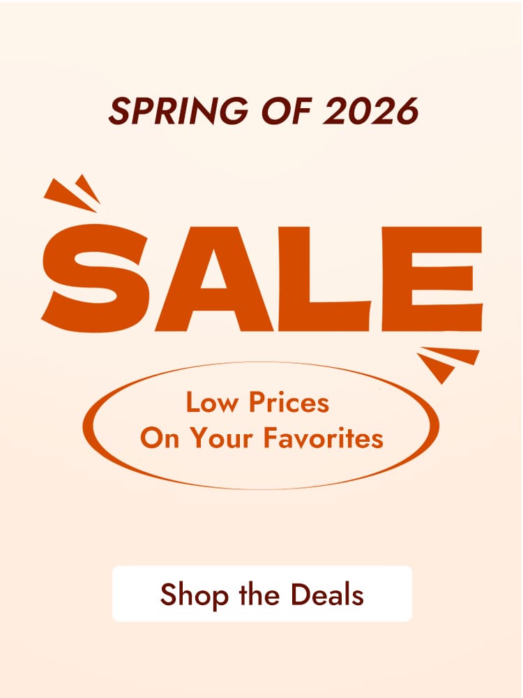 Spring Sale
