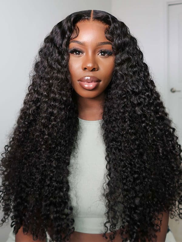 Long Curly Wigs Lace Front Wigs Human Hair HD Lace Front Wigs