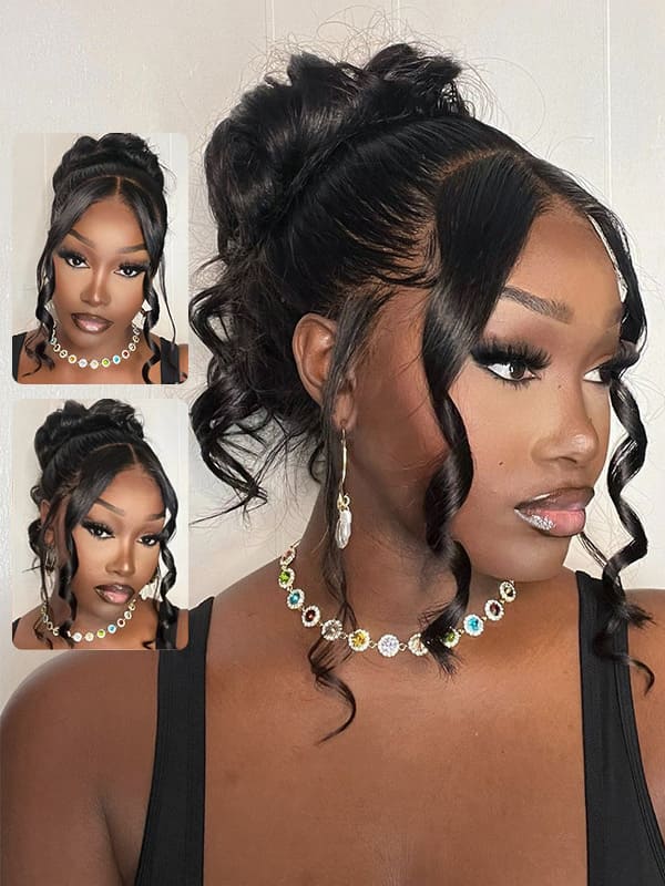  Body Wave 360 HD Lace Wig Human Hair Wigs 180% Density